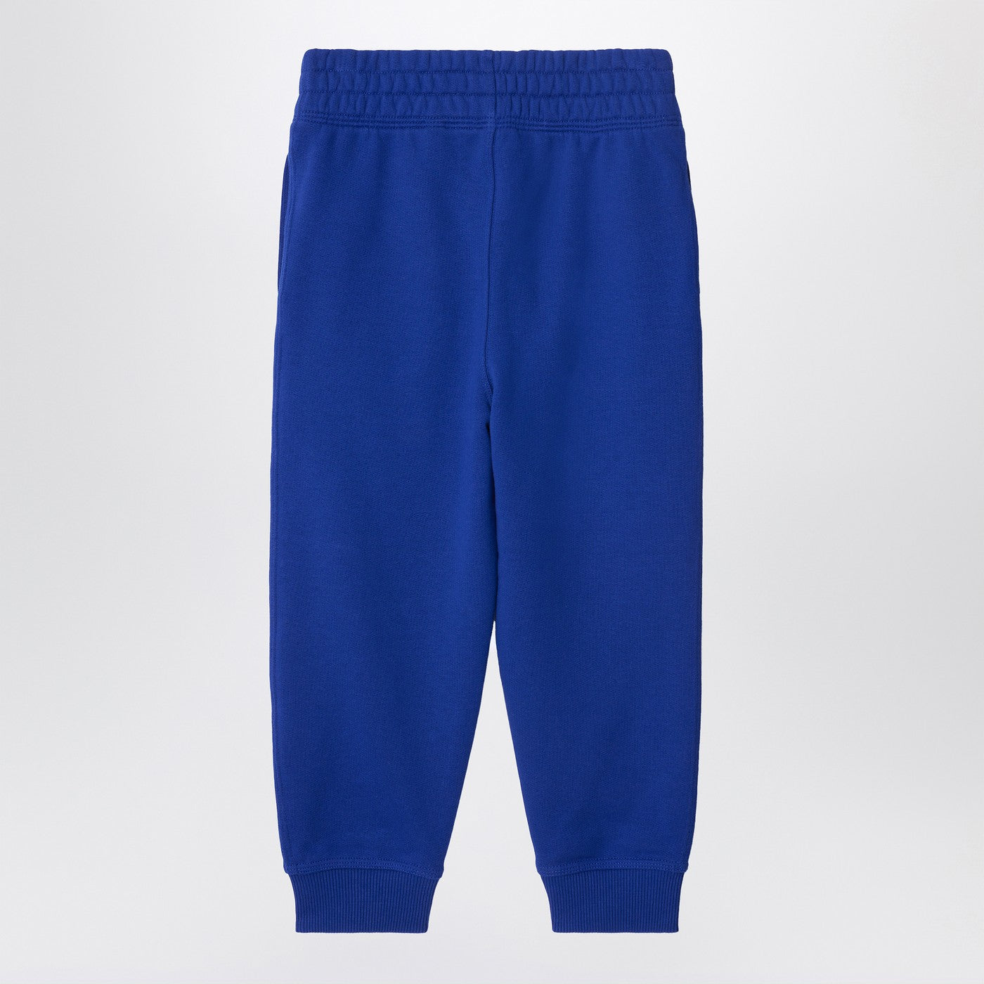 Electric blue jogging trousers with EKD logo