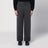 Black trousers with Check pattern lapels