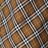 Oxid-coloured Check cotton shirt