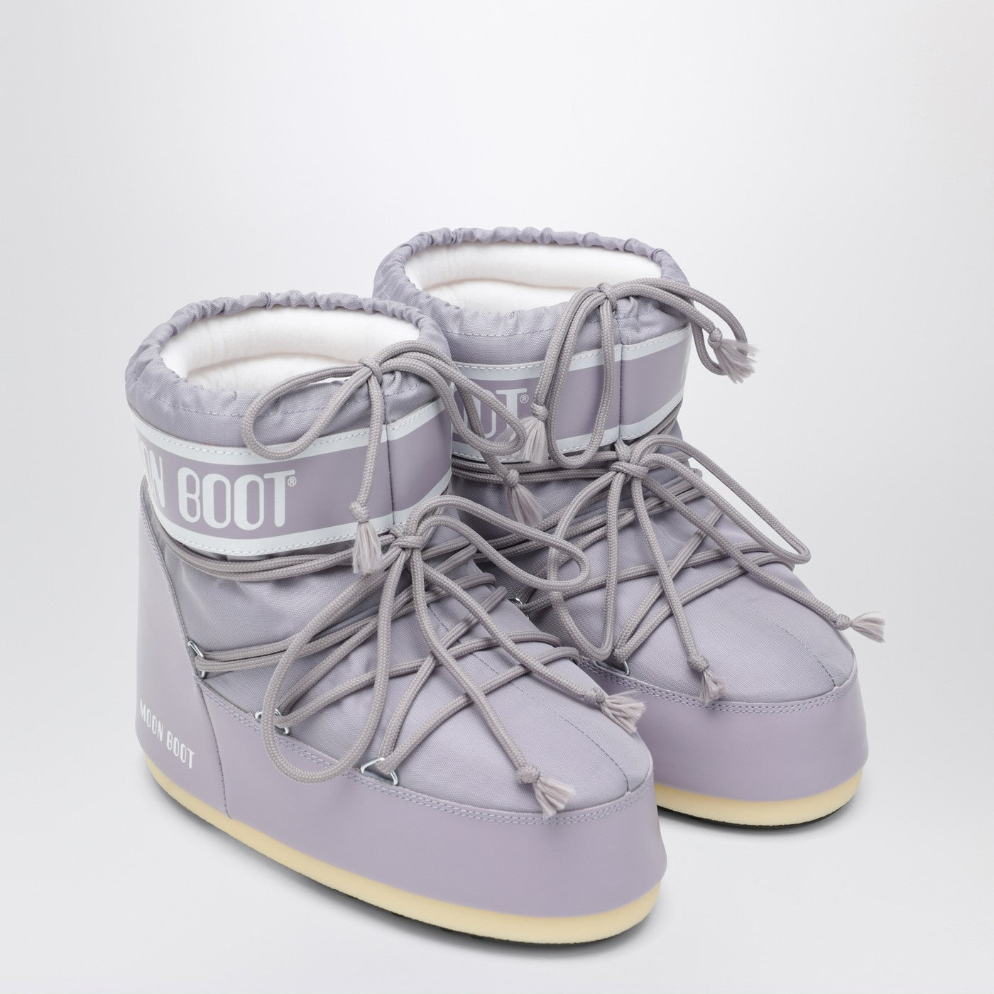 Icon Low lilac nylon boots