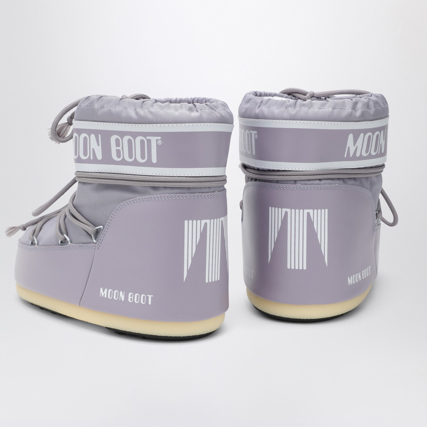 Icon Low lilac nylon boots