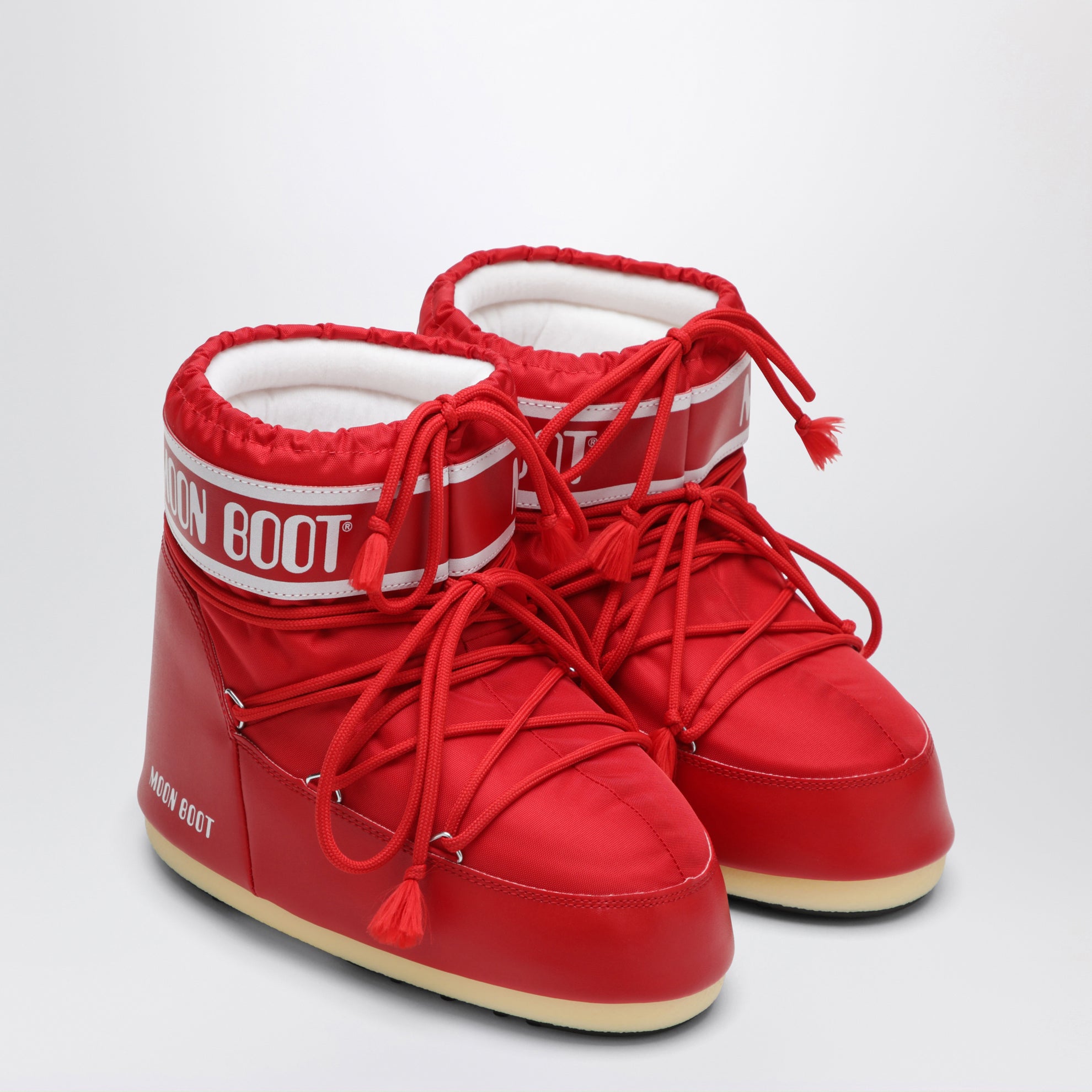 Stivale Icon Low rosso in nylon