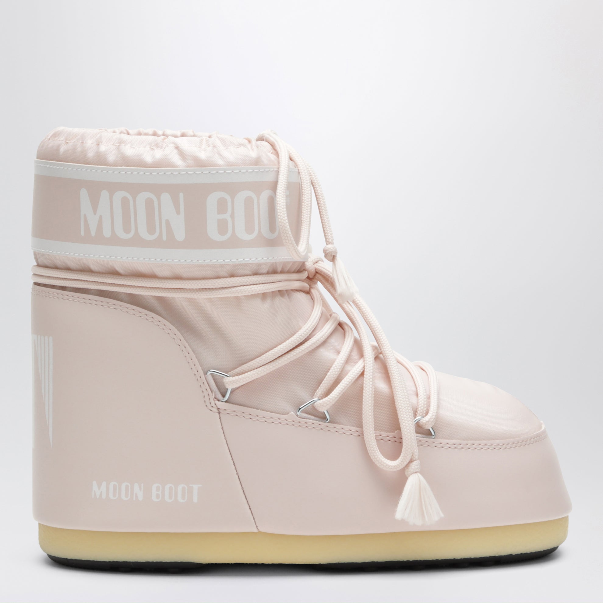 Icon Low boot in pink nylon