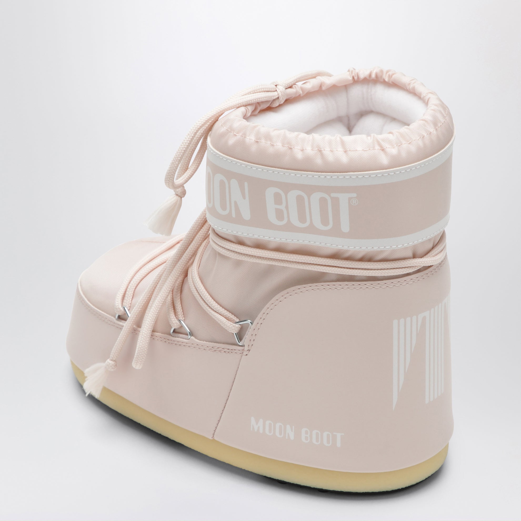 Icon Low boot in pink nylon