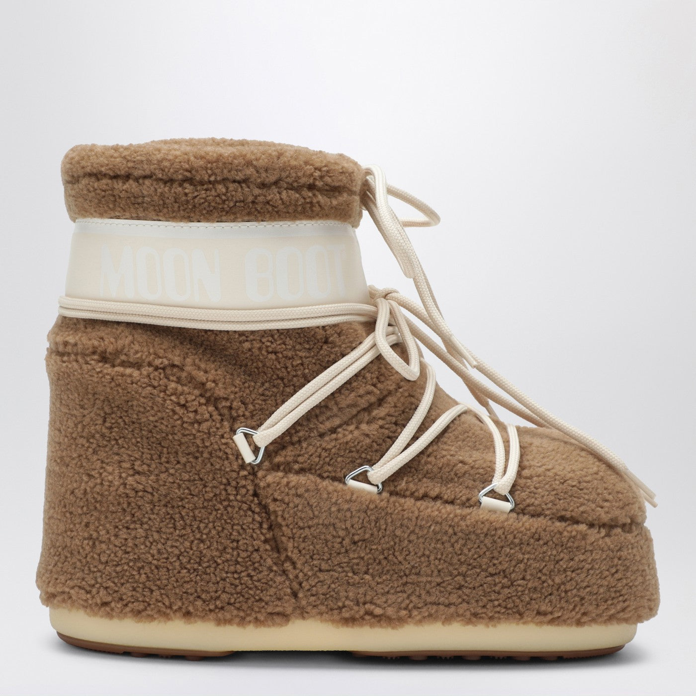 Stivale Icon Low in teddy color cammello