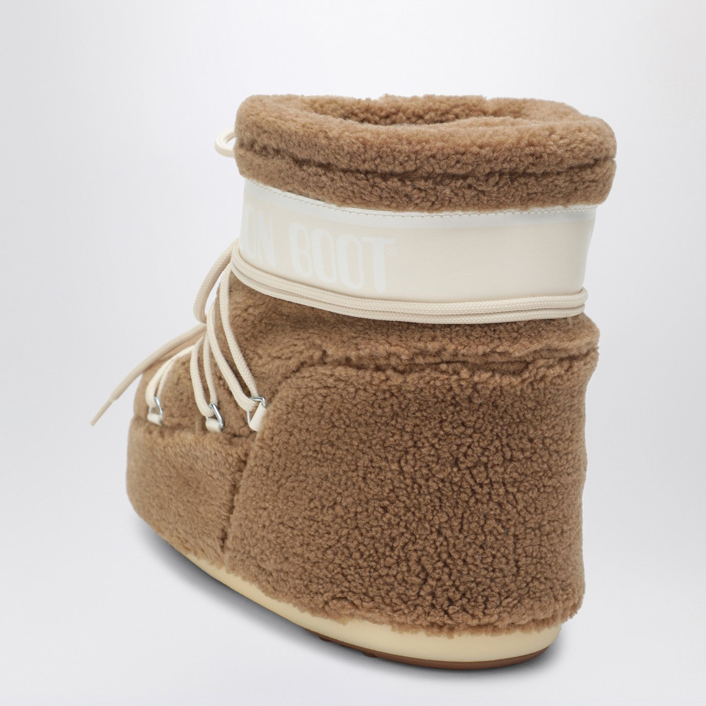 Stivale Icon Low in teddy color cammello
