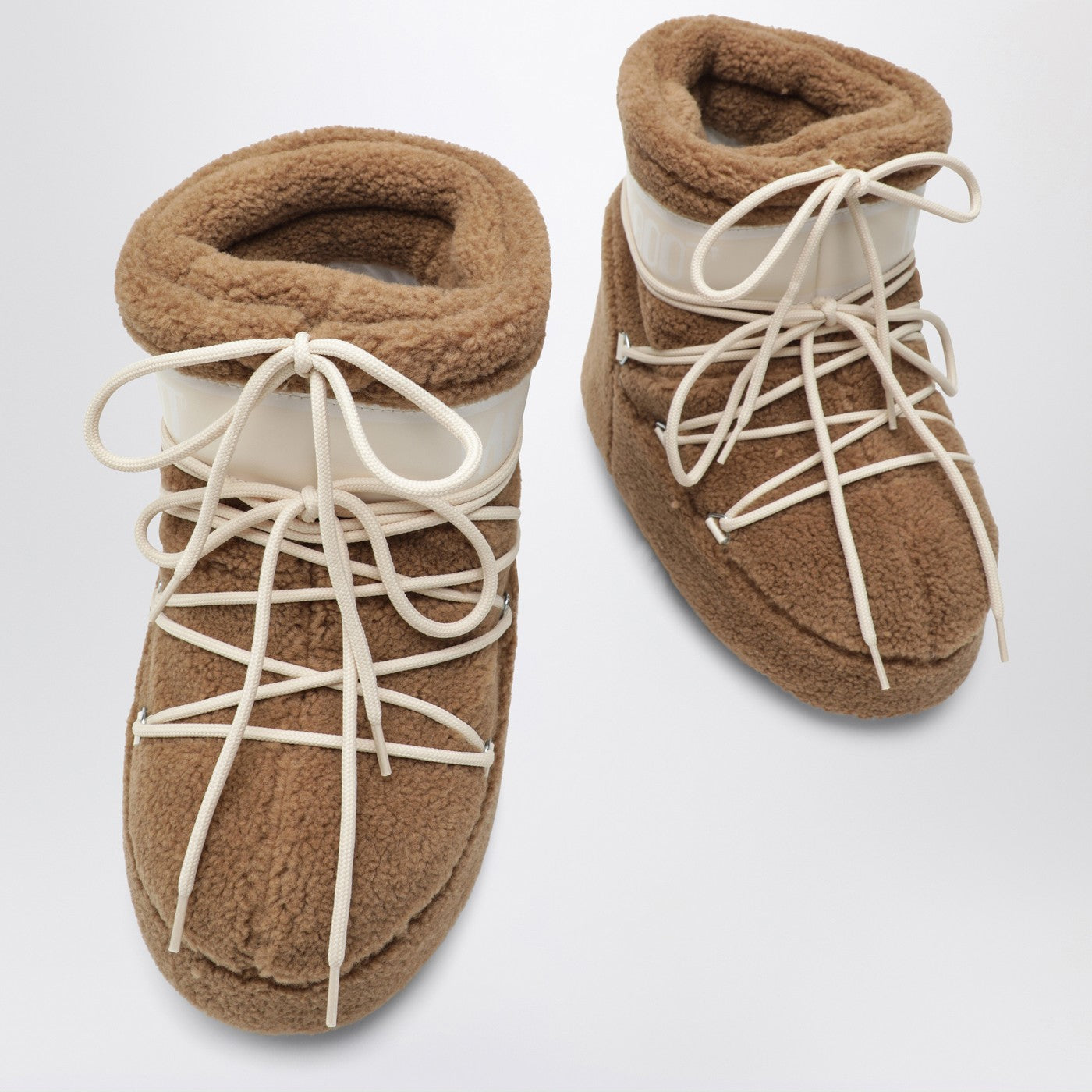 Stivale Icon Low in teddy color cammello