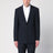 Navy blue wool blend jacket