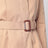 Trench-coat beige avec ceinture