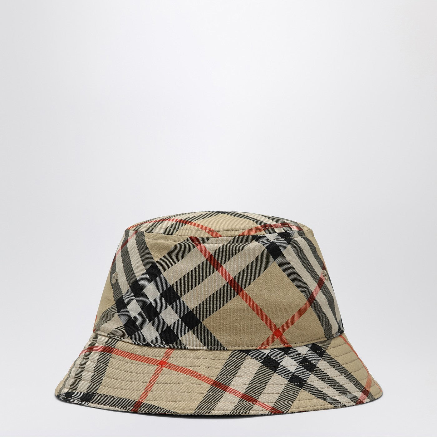 Fisherman's hat with Check pattern