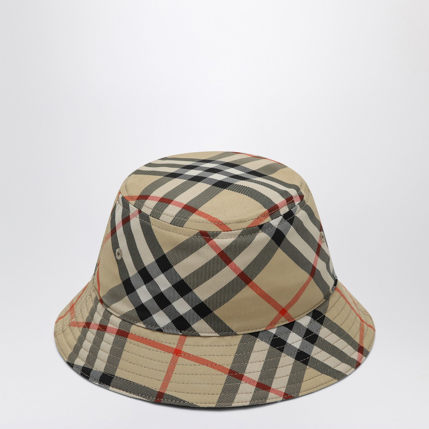 Fisherman's hat with Check pattern