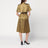 Robe trench en sergé de viscose