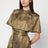 Robe trench en sergé de viscose