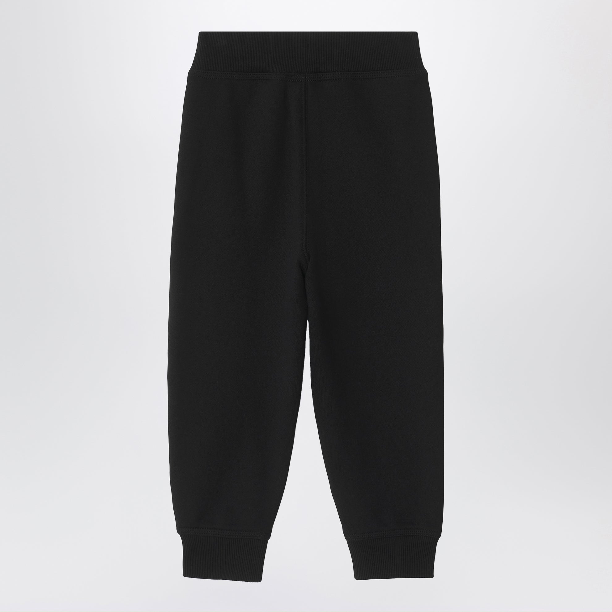 Schwarze Jogginghose mit Karomuster