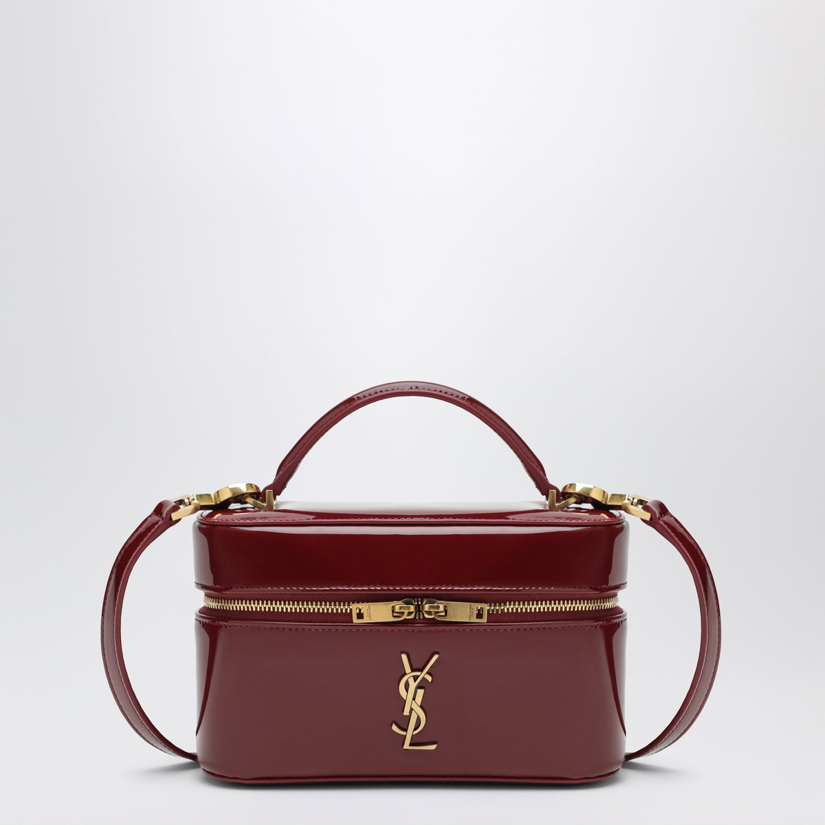Borsa Vanity Gaby rossa in vernice