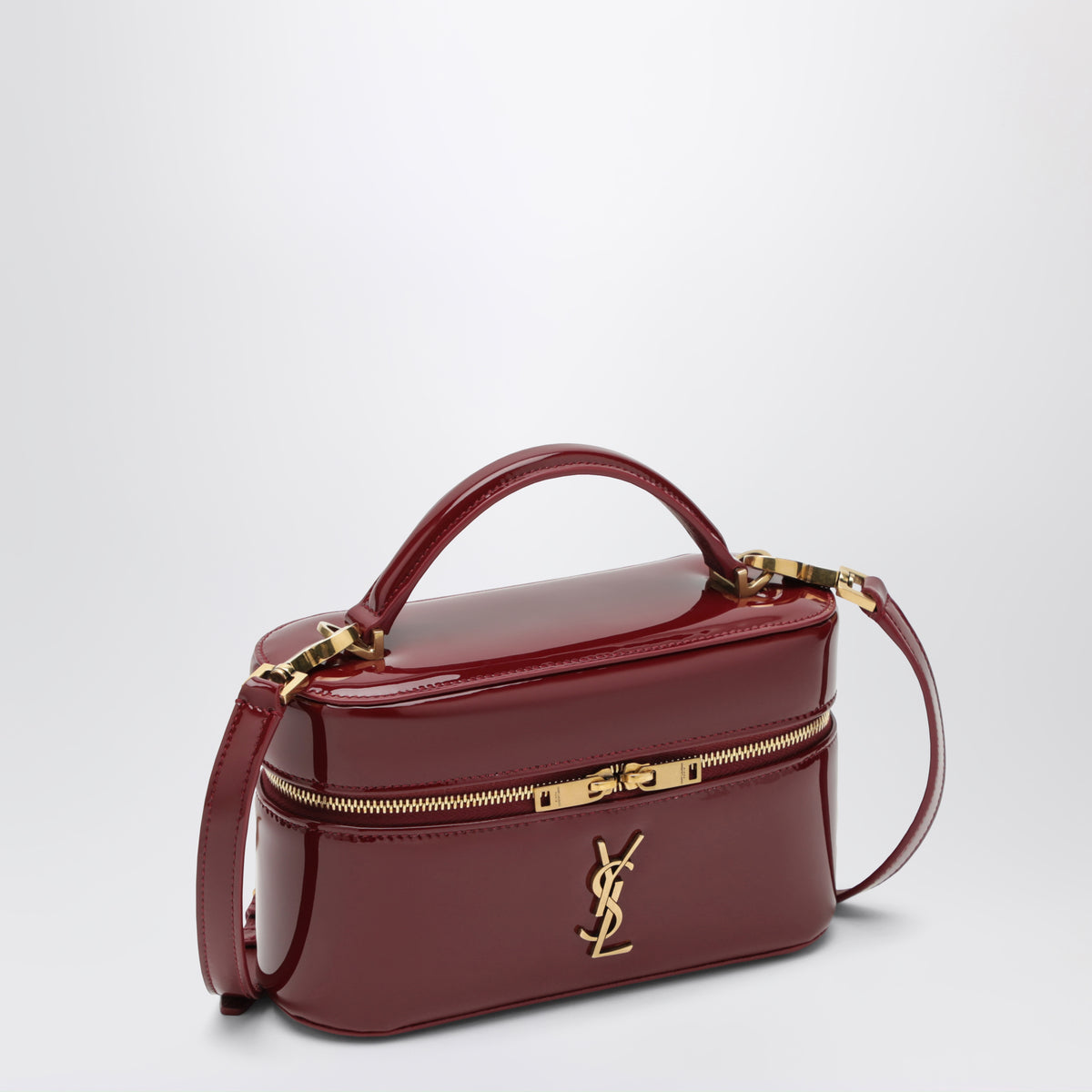 Borsa Vanity Gaby rossa in vernice