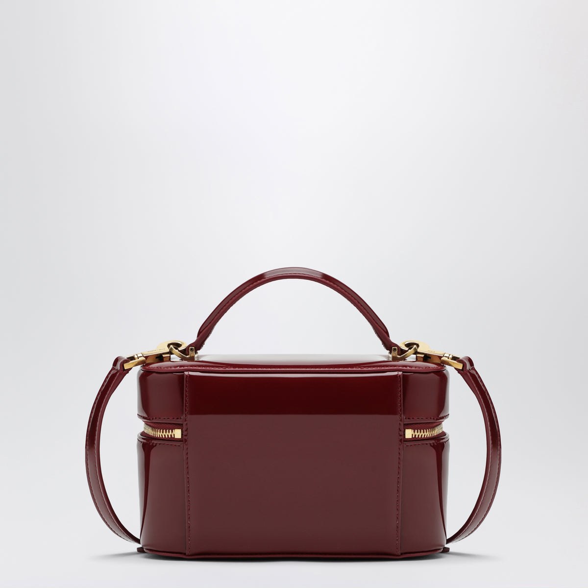 Borsa Vanity Gaby rossa in vernice