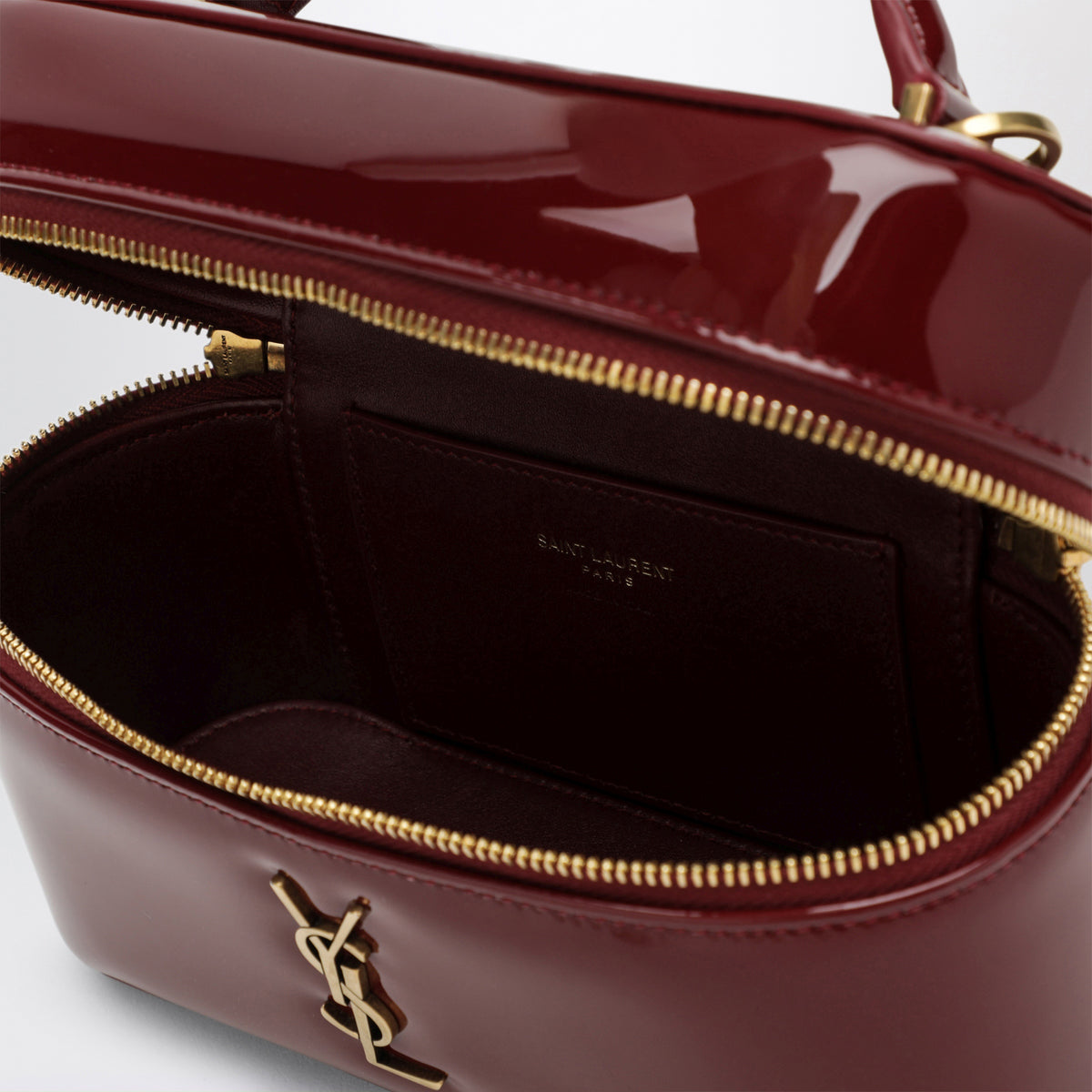 Borsa Vanity Gaby rossa in vernice