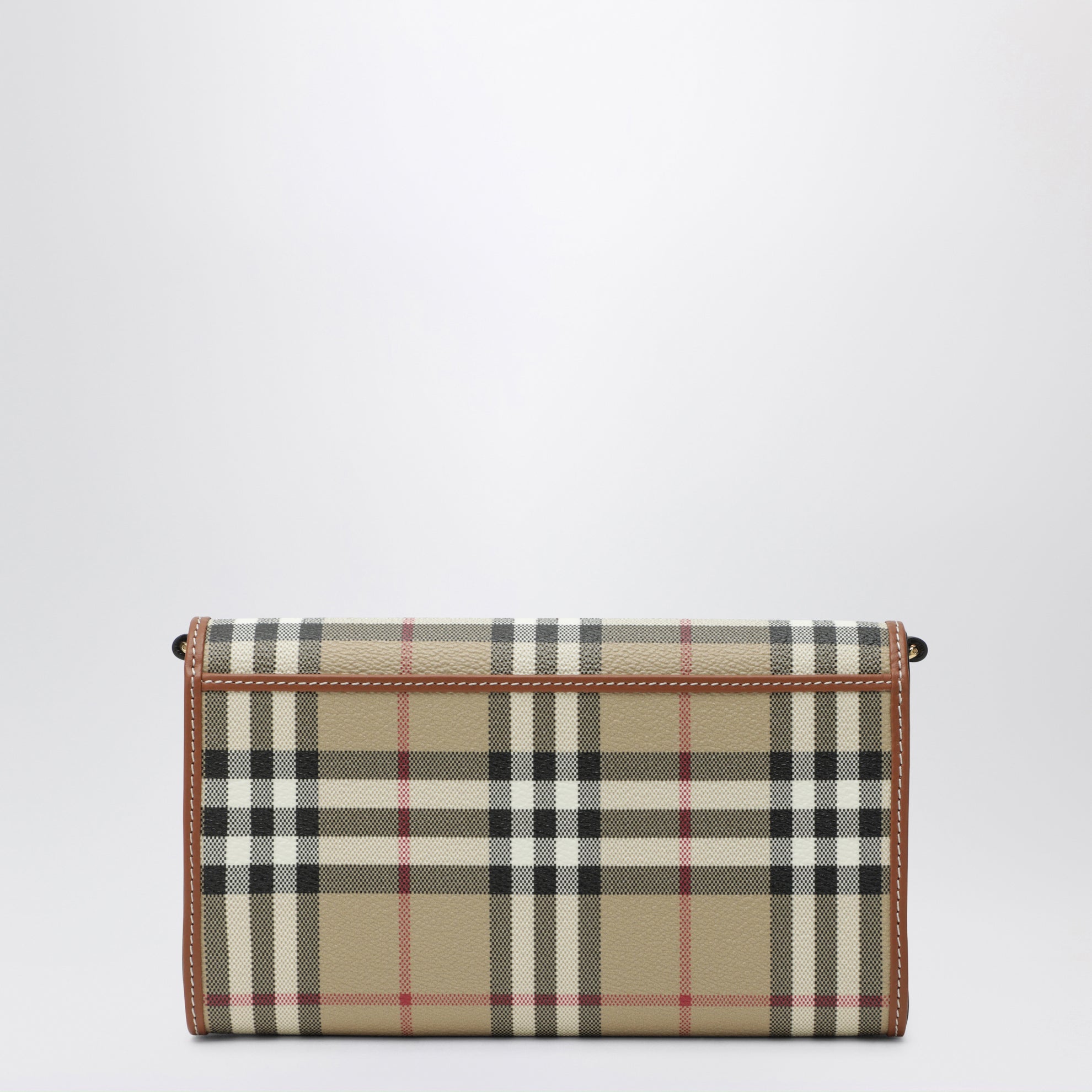 Portefeuille à chaîne motif Check