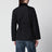 Black quilted nylon jacket
