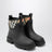 Gummistiefeletten Marsh Stamp aus Gummi in Schwarz