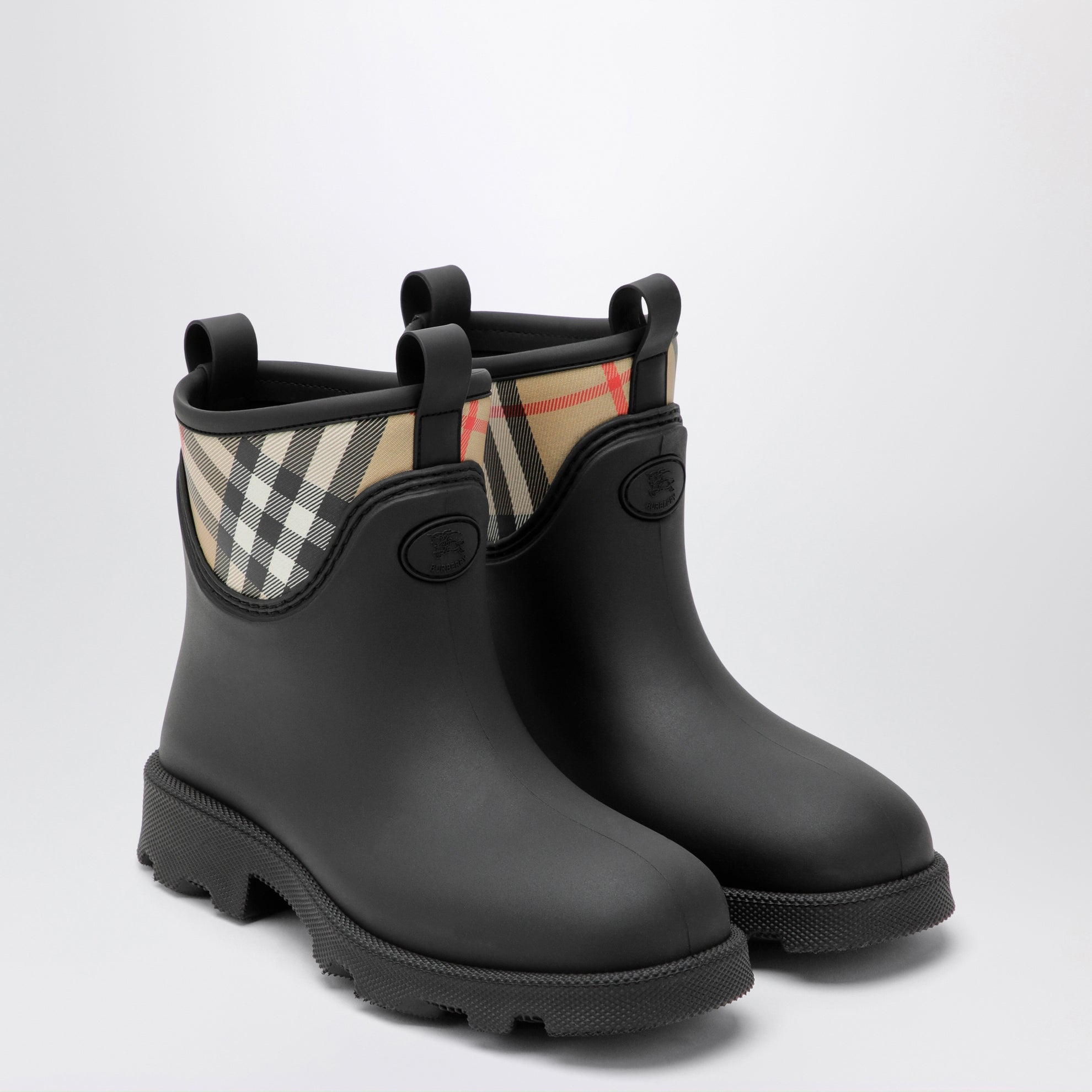 Gummistiefeletten Marsh Stamp aus Gummi in Schwarz
