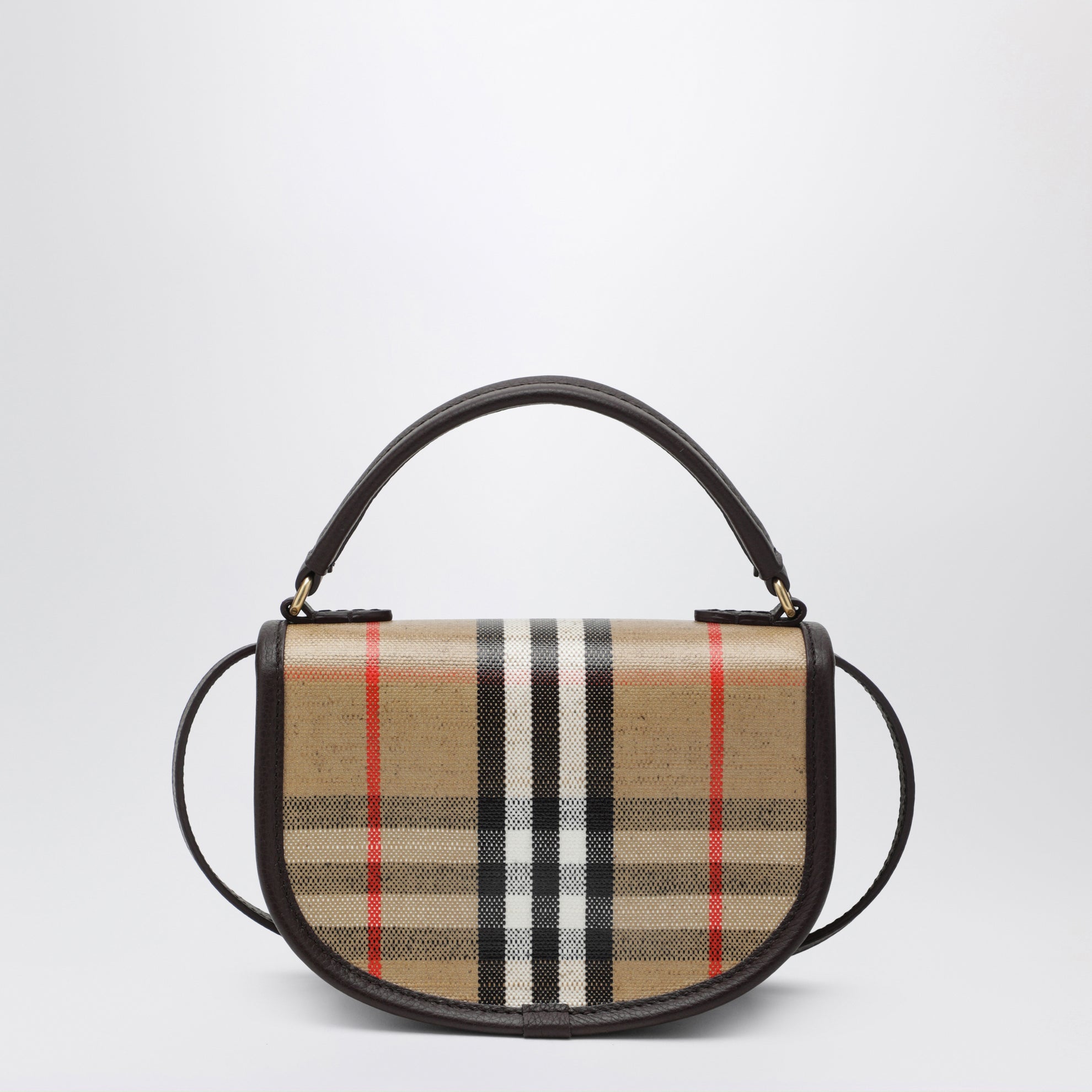 Sac Highlands Mini en coton et lin sable