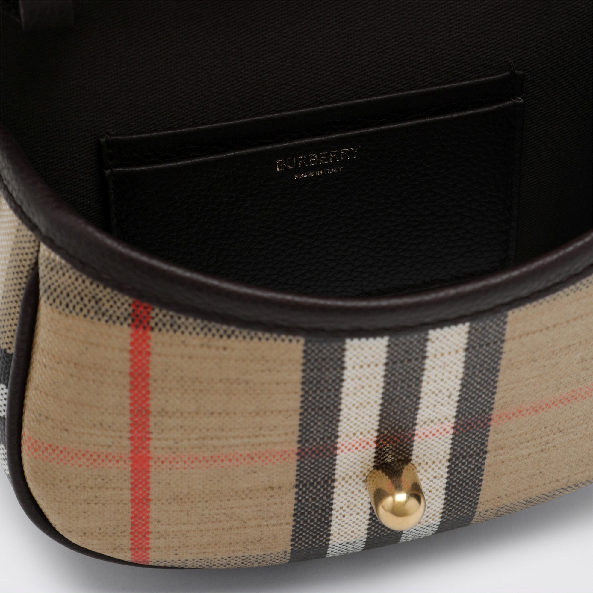 Sac Highlands Mini en coton et lin sable