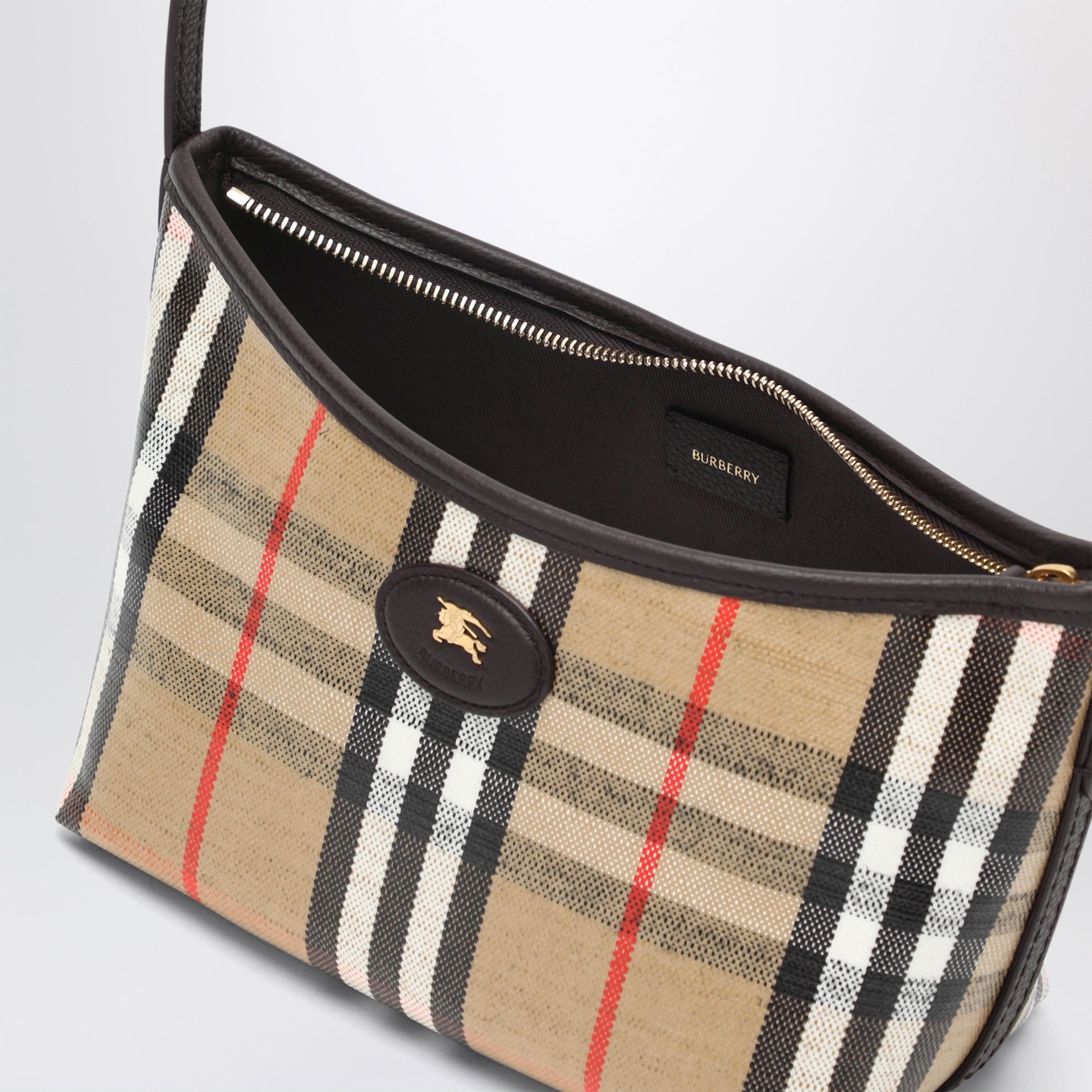 Highlands Mini shoulder bag in Check pattern