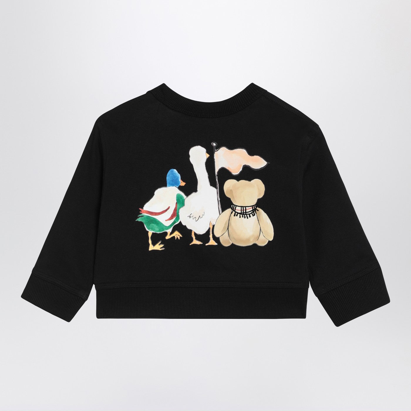 Schwarzes Sweatshirt mit Thomas Bär and friends