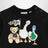 Schwarzes Sweatshirt mit Thomas Bär and friends