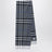 Sciarpa Check in cashmere grigia