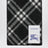 Black Check Wool Scarf
