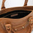 Small beige/antique gold Le City bag