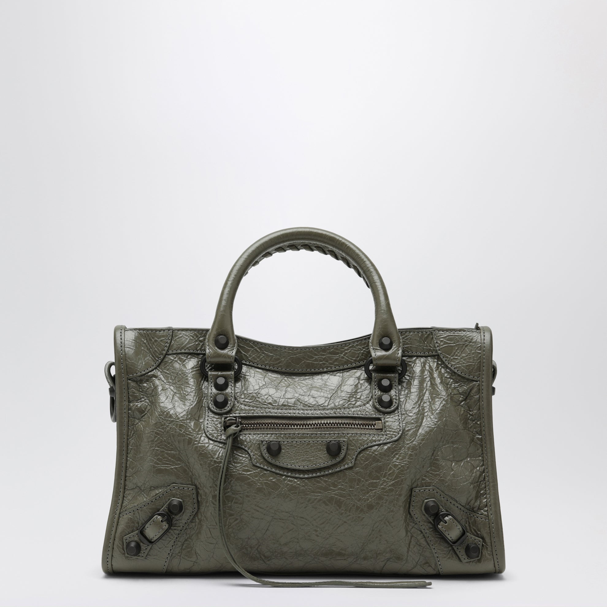 Sac tote Le City petit vert militaire