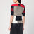 Maglia a righe multicolore in cotone