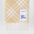 Sand Check cashmere scarf