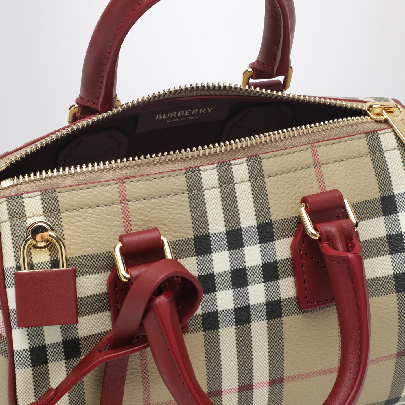 Borsa bowling mini Check