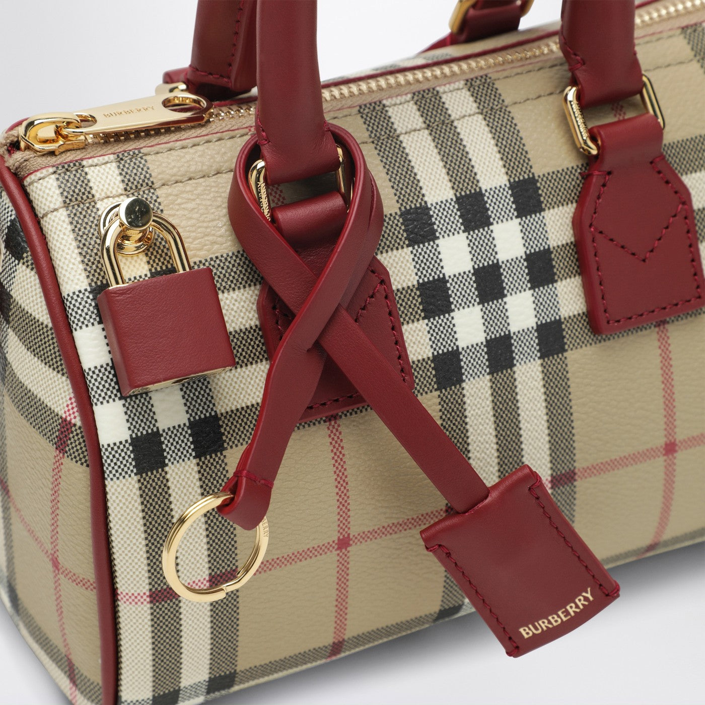 Borsa bowling mini Check