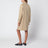 Trench classique couleur miel en coton