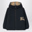 Giacca reversibile con cappuccio in nylon Sand Check