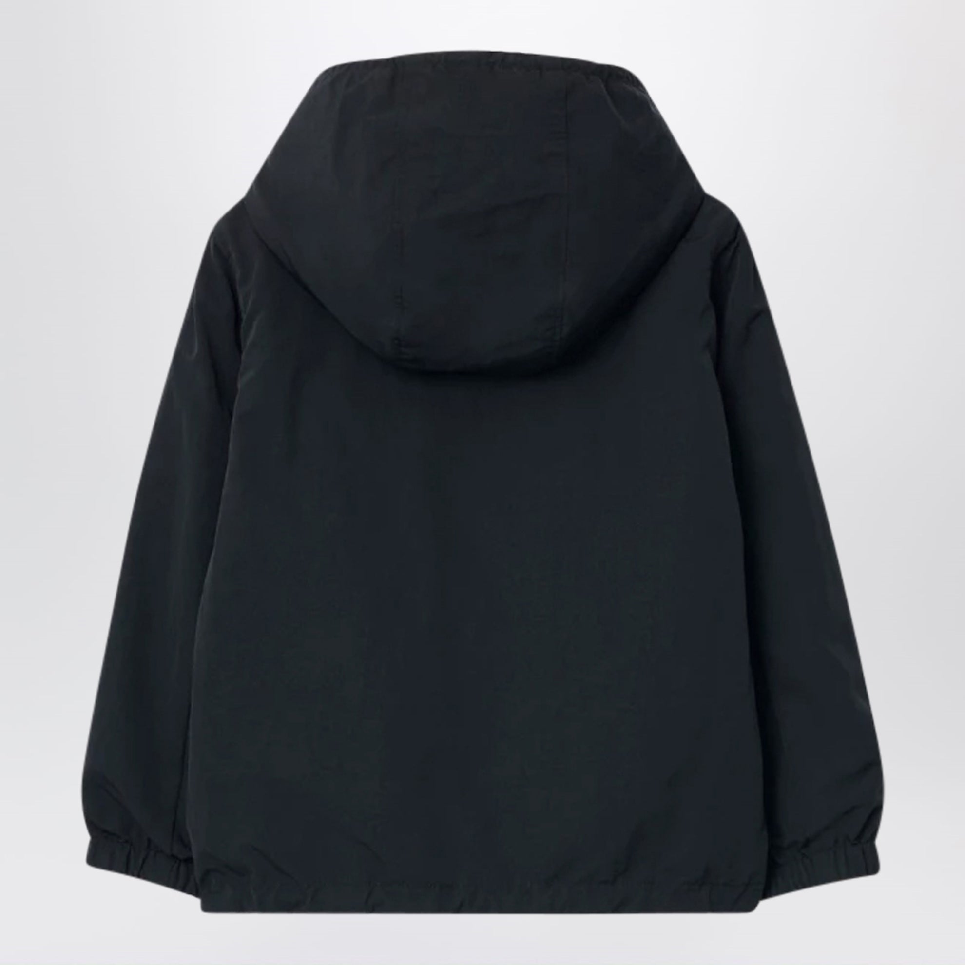 Giacca reversibile con cappuccio in nylon Sand Check