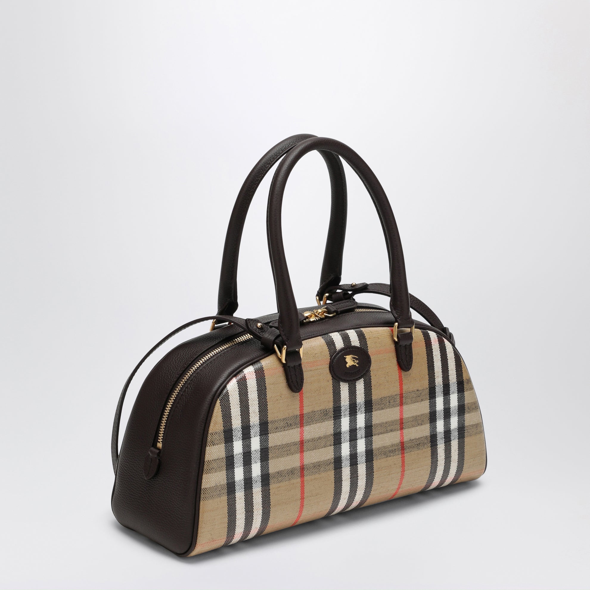 Sand Highlands Check Bag