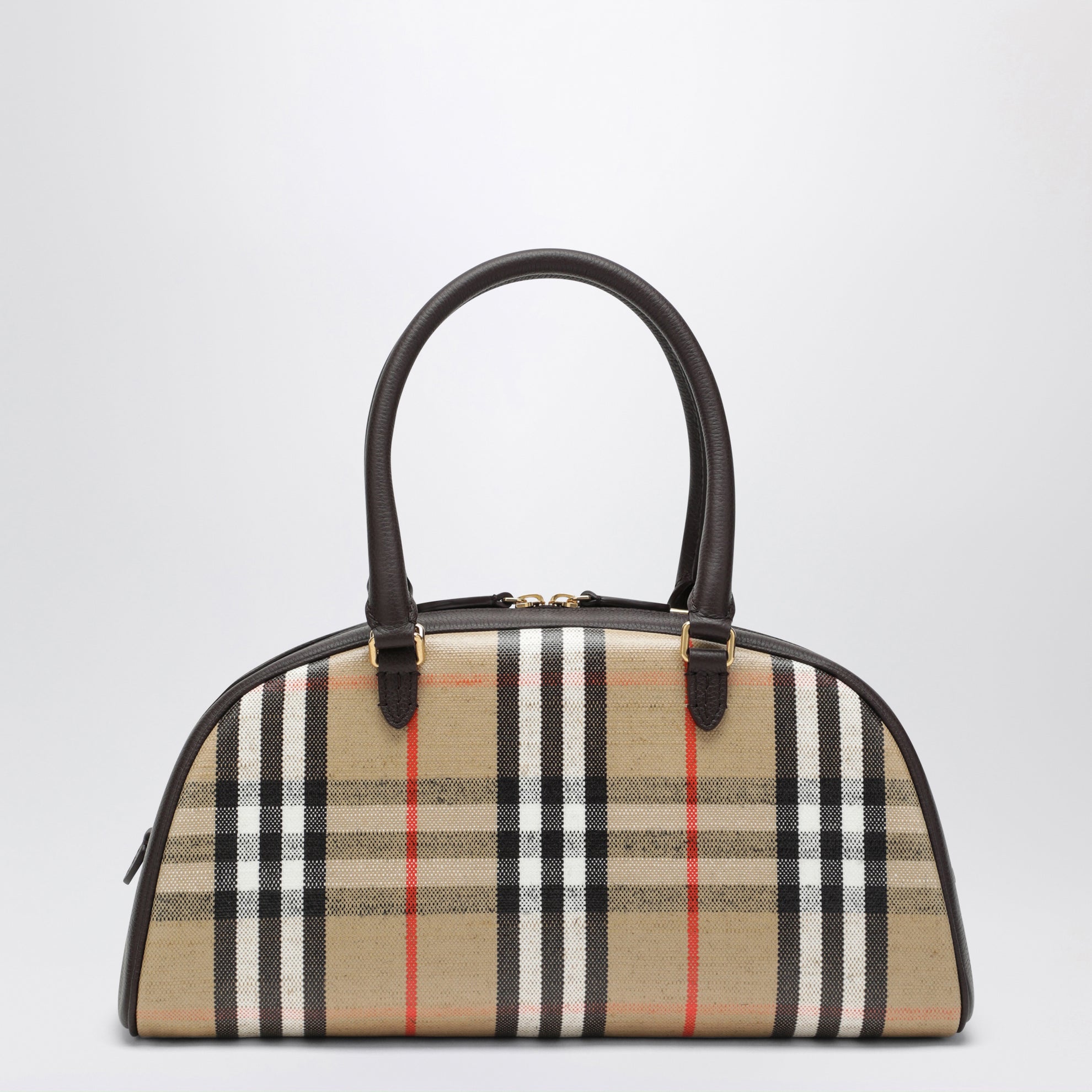 Sand Highlands Check Bag
