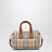 Mini sac bowling à motif Check