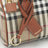Mini sac bowling à motif Check
