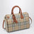 Medium bowling bag with Check pattern