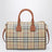 Medium bowling bag with Check pattern