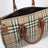 Medium bowling bag with Check pattern