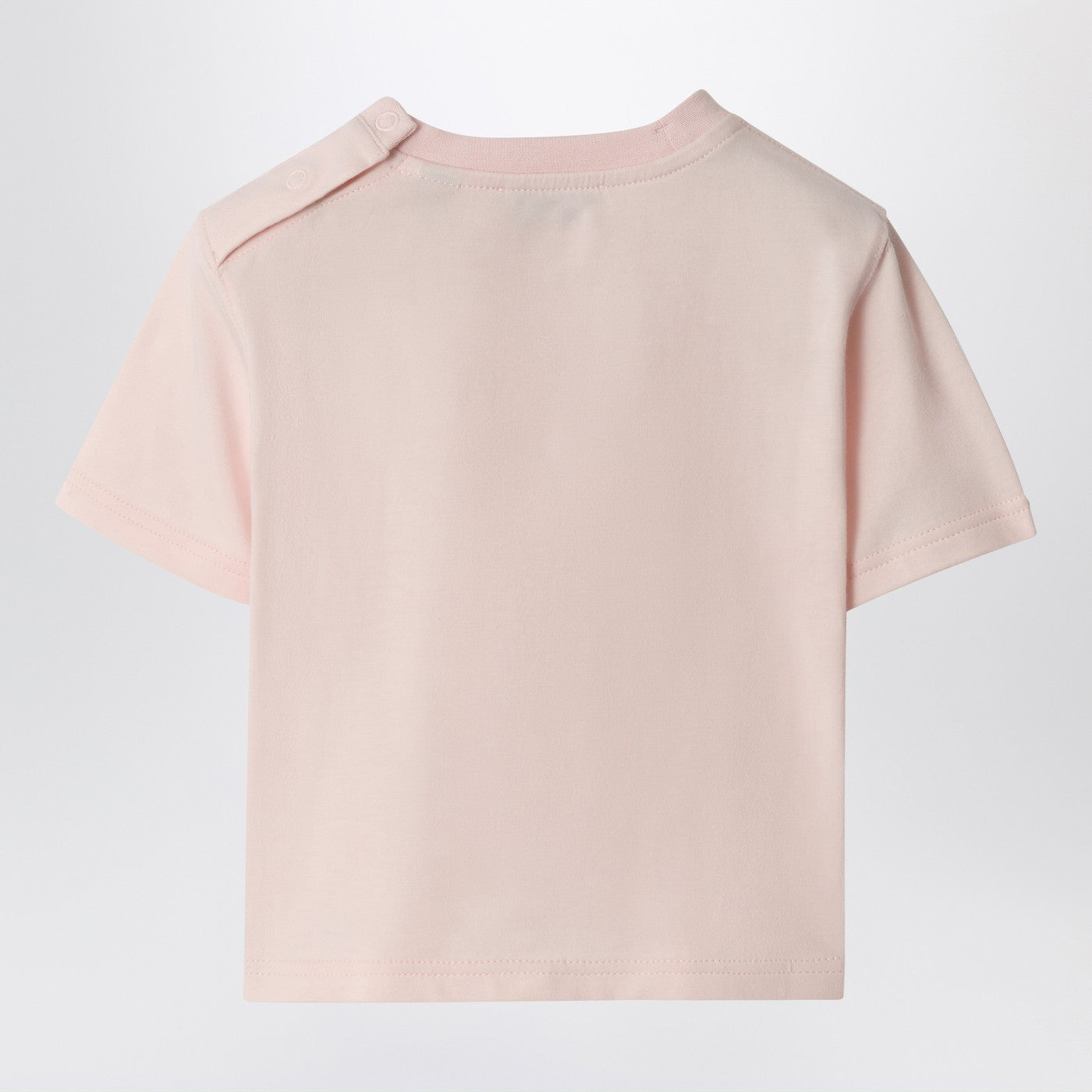 Rosa T-Shirt aus Stretch-Baumwolle mit EKD